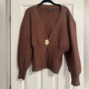 Brown Cardigan